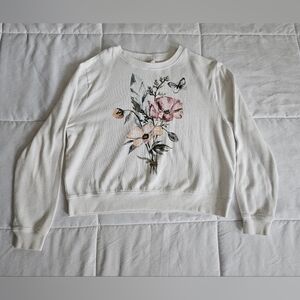 Abercrombie & Fitch Classic White Sweatshirt